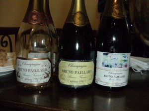 Bottiglie di Champagne Bruno Paillard