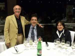 Da sinistra: Enrico Malgi, Luciano Pignataro e Maria Sarnataro