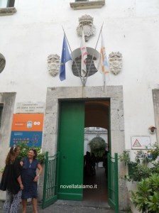 Salerno, l’ingresso del Conservatoria Ave Gratia Plena
