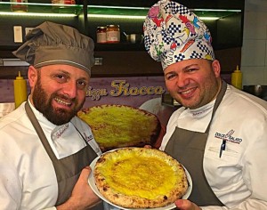 Salvatore e Roberto Susta volano conla pizza Fiocco negli  USA