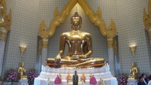 Bangkok, il Buddha d'oro – foto di Novella Talamo