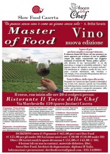 Master of Food Vino con Slow Food Caserta