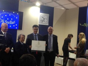 Sol d'Oro 2018, Nicolangelo Marsicani riceve il premio per Viride Bio