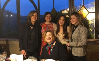 Le Donne del Vino della Campania, la nuova delegata Valentina Carputo (terza da sinistra)