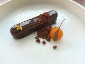 Il Principe, Cioccolato, frutto della passione, fava di cacao pralinata e caramello