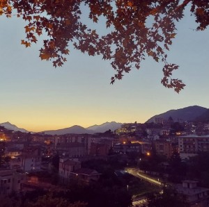 Montecorvino Rovella, tramonto